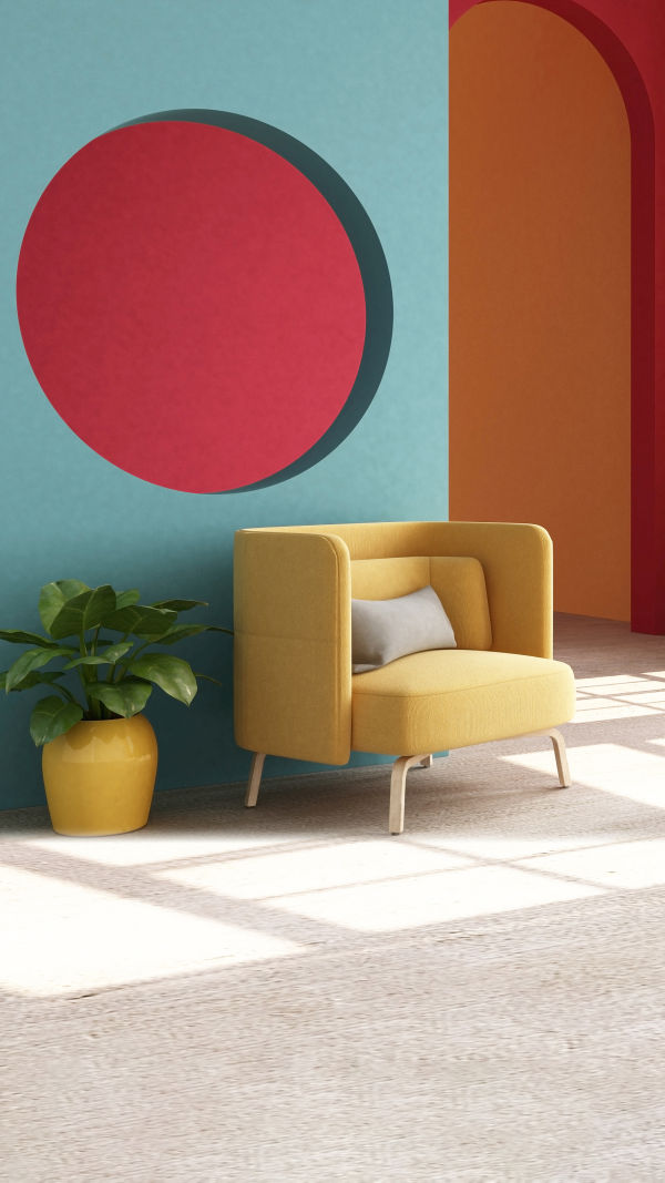 Postmodern Fabric Sofas