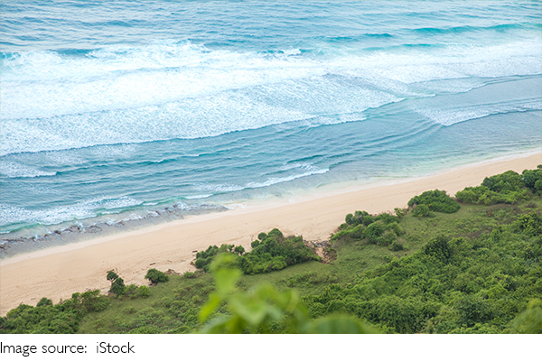 Plástico nos oceanos