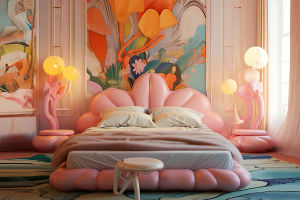 Pink Bedroom Decor