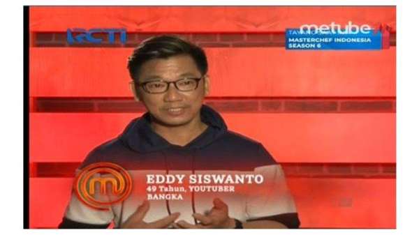 Eddy Siswanto jebolan Masterchef Indonesia season 6