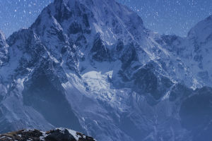 Everest's Melting Glacier
