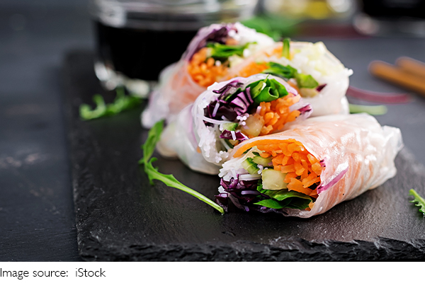 Frische Frühlingsrollen