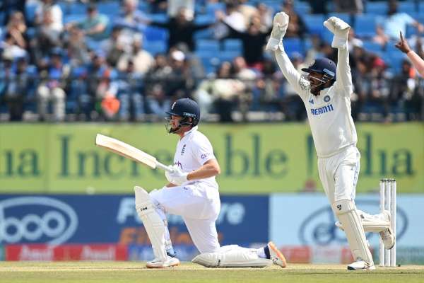 Rewarding outing: Dhruv Jurel was nimble on his feet and acrobatic in his movements behind the stumps.