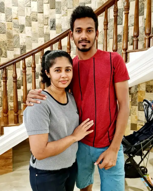 Dushmantha Chameera's wife Sulochana Dilrukshi
