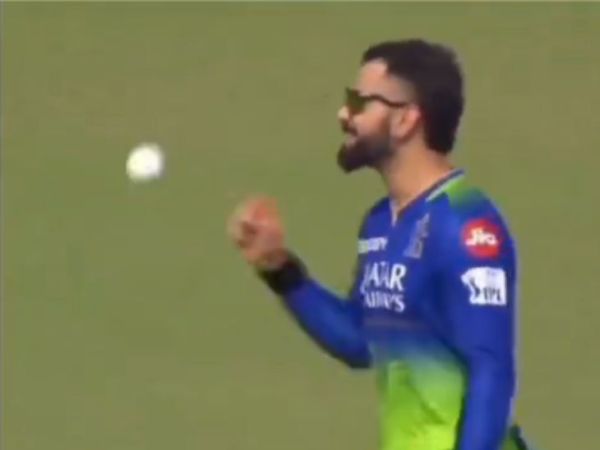 He had gone to run up with the new ball and was also seen setting the field. Later Mohammad Siraj bowled the first over.