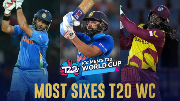 ICC T20 World Cup: Players with Most Number of Sixes l Top Six Hitters of T20 World Cup