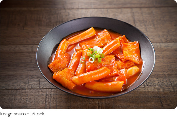 Tteokbokki caseiro