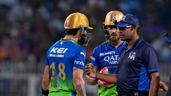 Virat Kohli's dismissal (KKR vs RCB, Match No.36)