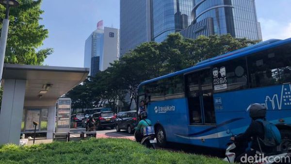 TransJakarta. (Rifka/detikcom)