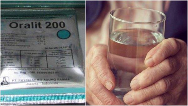 Oralit untuk mengobati penyakit diare