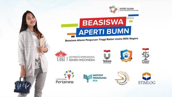 Ilustrasi beasiswa Aperti kampus milik BUMN.
