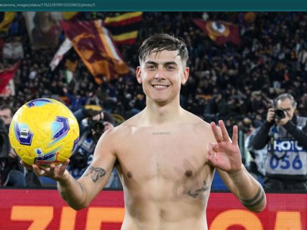 Penyerang AS Roma, Paulo Dybala, menorehkan hattrick saat Il Lupi menang 3-2 atas Torino, Senin (26/2/2024) atau Selasa dini hari WIB.