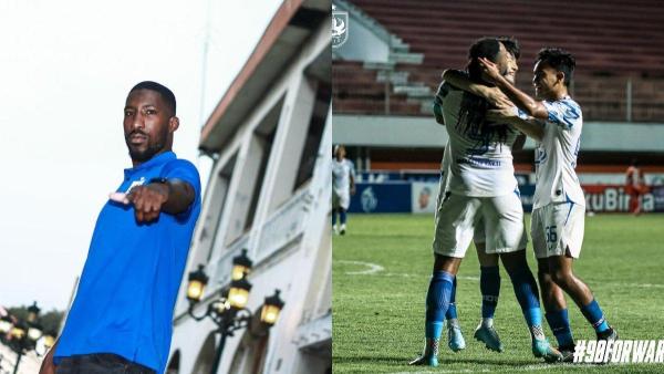 Kolase foto gelandang anyar PSIS Semarang, Boubakary Diarra (kiri) dan skuad Laskar Mahesa Jenar di Liga 1 2022 lalu (kanan).