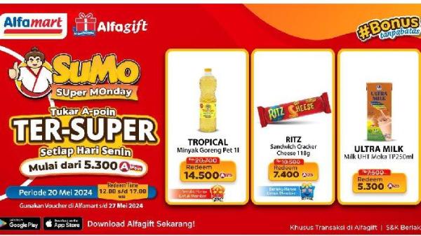 Katalog Promo Alfamart hingga 27 Mei 2024.