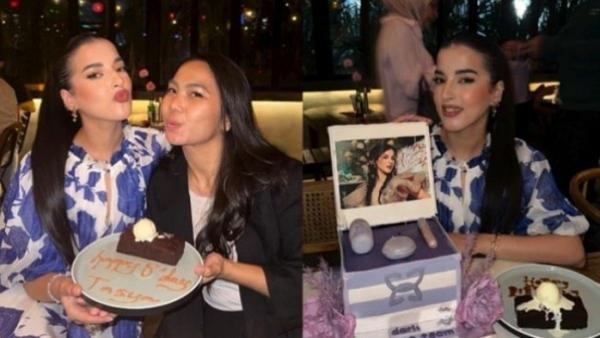 Inilah momen ulang tahun ke-32 Tasya Farasya dan Tasyi Athasyia yang dirayakan terpisah, siapa yang lebih meriah?