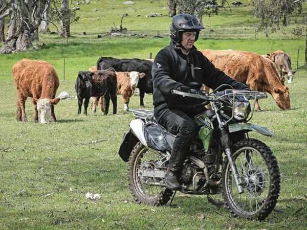 Kawasaki Stockman cocok dipakai di pertenakan, perkebunan, pertambangan, dan medan kerja lainnya