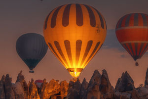 Controlling Hot Air Balloon