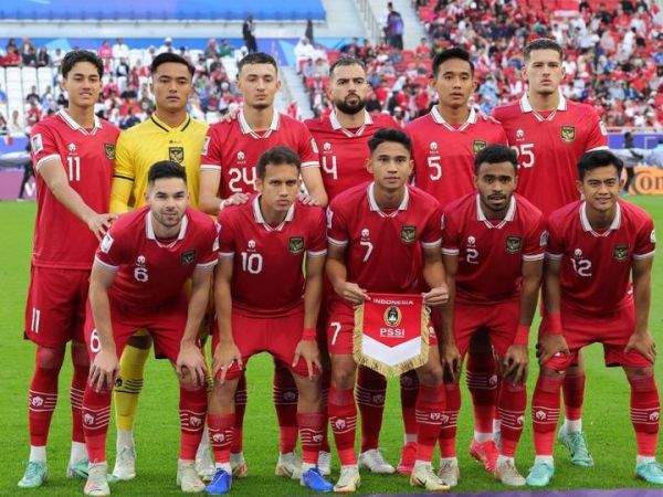 Skuad Timnas Indonesia pada laga terakhir fase grup Piala Asia 2023 lawan Jepang