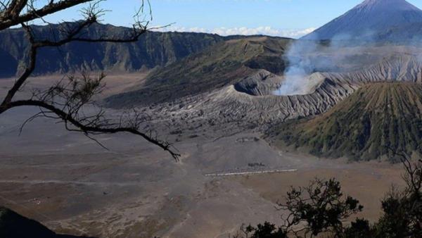 Kawasan wisata Gunung Bromo di Jawa Timur.
