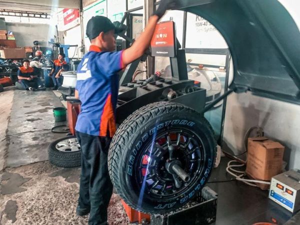 Balancing roda diperlukan agar putarannya stabil dan bulat