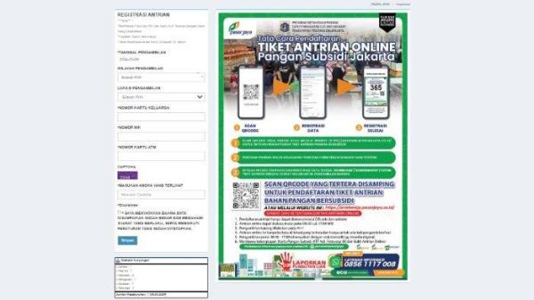 Terjawab sudah kenapa tidak bisa mendaftar https://antriankjp.pasarjaya.co.id/index.php, cek penyebab gagal daftar online.