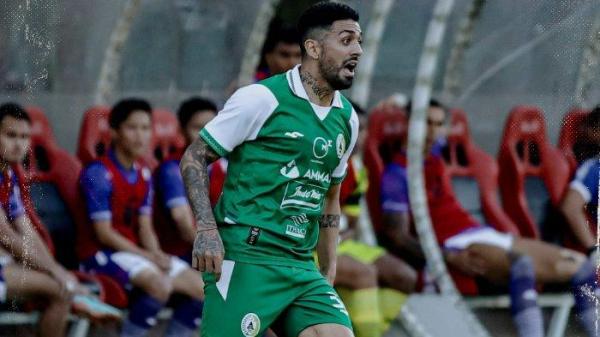 Pemain PSS Sleman, Jonathan Bustos, siap menghadapi Bali United pada laga perdana mereka di BRI Liga 1 2023-2024 melawan Bali United.