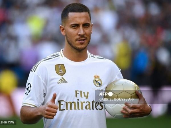 Real Madrid memperkenalkan Eden Hazard kepada publik pada 13 Juni 2019 di Santiago Bernabeu.