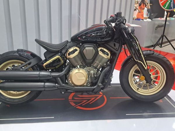 Motor baru Keeway Napoleonbob 500 resmi meluncur di PRJ