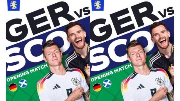 Jerman vs Skotlandia, laga pembuka Euro 2024. Pantau hasil akhir via live score, siapa yang menang?