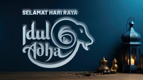Poster Gambar Ucapan Idul Adha 2024/1445H