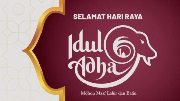 Poster Gambar Ucapan Idul Adha 2024/1445H