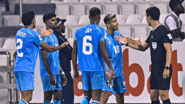 Indian Football Team Defeat Vs Qatar Gettty Images