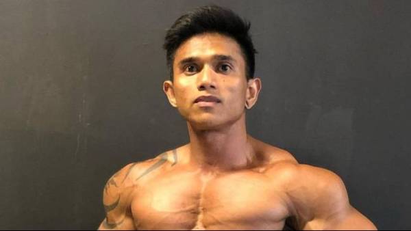 Mendiang binaragawan Justin Vicky