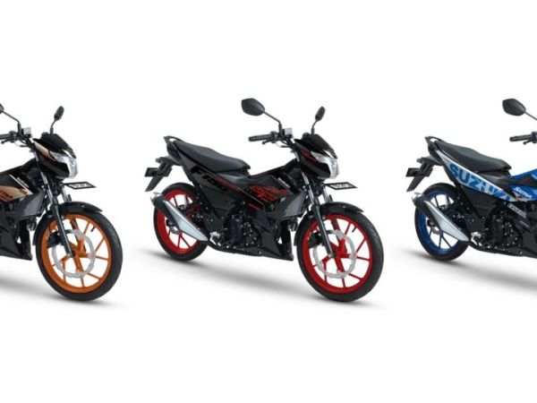Pilihan warna Suzuki Satria F150 FI