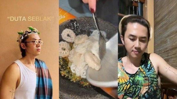 Belakangan ini, Rafael Tan sukses mencuri perhatian di media sosial karena membuat konten memasak dan menyantap seblak. Namun di sisi lain, Rafael Tan juga membuat konten soal makanan berbahan aci.