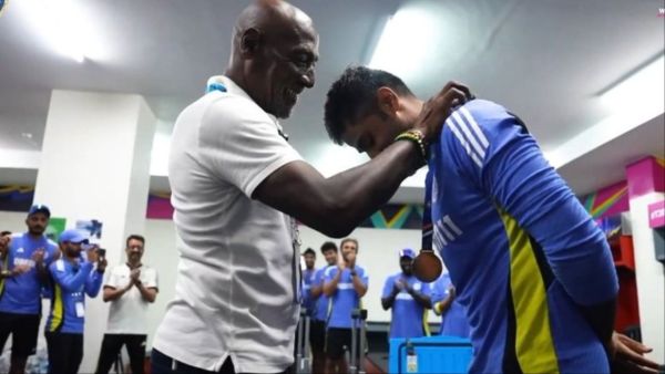 VIDEO: Suryakumar Yadav gets respect, Rishabh Pant gets a new name, Viv Richards did this big thing by coming to Team India's 'room'