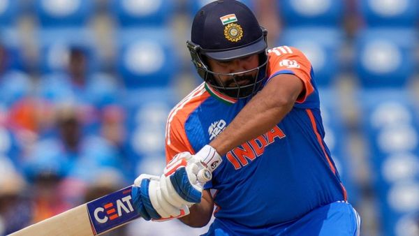 IND VS AUS: Rohit Sharma hit 4 sixes in Mitchell Starc's over, made this world record