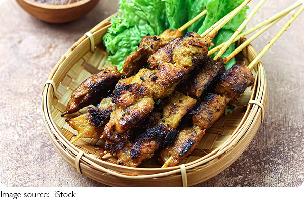 Fırında Tavuk Souvlaki