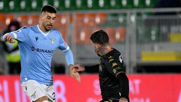 Pemain Lazio Mattia Zaccagni.