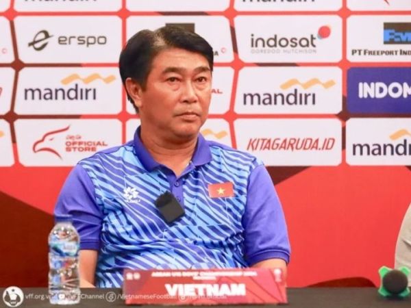 Pelatih Timnas U-16 Vietnam, Tran Minh Chien, tak takut menghadapi tim mana pun dan memasang target ke final ASEAN Cup U-16 2024.