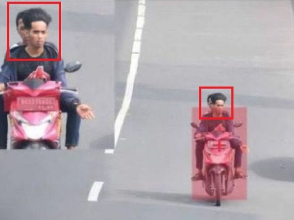 Teknologi face recognition (pengenal wajah) dipasang di kamera tilang elektronik (ETLE) pemotor tidak bisa berkutik lagi.