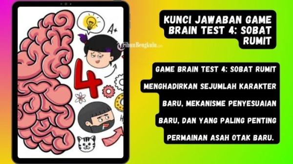 Kunci Jawaban Game Brain Test 4 Sobat Rumit