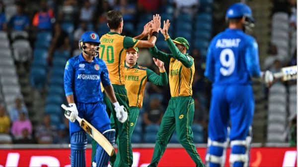 SA vs AFG: South African bowlers created a sensation, Afghanistan could not even play 12 overs in the semi-final