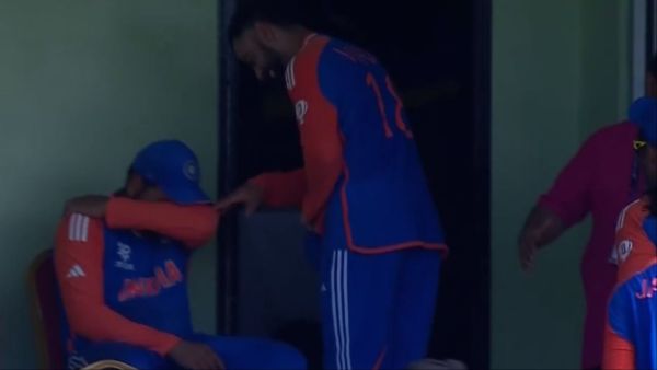 VIDEO: Rohit Sharma started crying, tears came out on this thing after the semi-final with England, Virat Kohli did this when he saw it