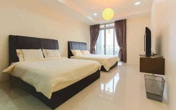 Ilustrasi salah satu tipe kamar yang ada di The Ohana Suite