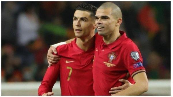 Cristiano Ronaldo dan Pepe