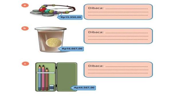 Soal nomor 1 Matematika kelas 5 SD halaman 8 semester 1 Kurikulum Merdeka, Ayo Berlatih