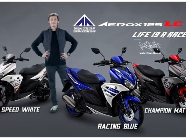 Valentino Rossi jadi bintang iklan Yamaha Aerox 125 LC