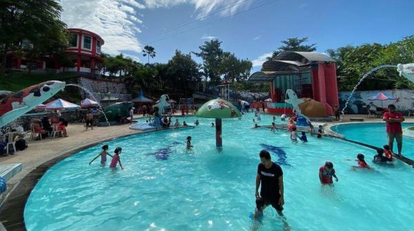 Sumber Udel Waterpark, tempat wisata ramah anak di Blitar.