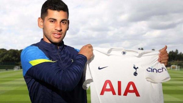 Pemain Tottenham Hotspurs asal Argentina, Cristian Romero.